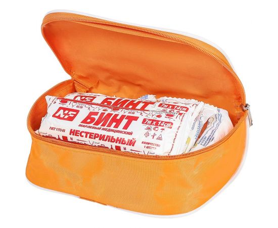 Автомобильная аптечка в текстильном футляре Airline Соответствует требованиям ГИБДД AM-01 – изображение 3