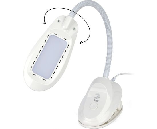 Настольный светильник ЭРА NLED-478-8W-W белый Б0041084 – изображение 4