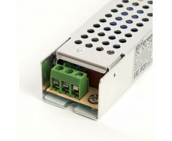 Электронный трансформатор FERON для светодиодной ленты 36W 12V (драйвер), LB009 48007 – изображение 4