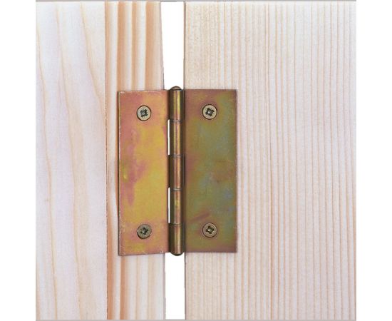 Петля GAH ALBERTS оцинкованная, 38x26х0.75 мм 345372 – изображение 4