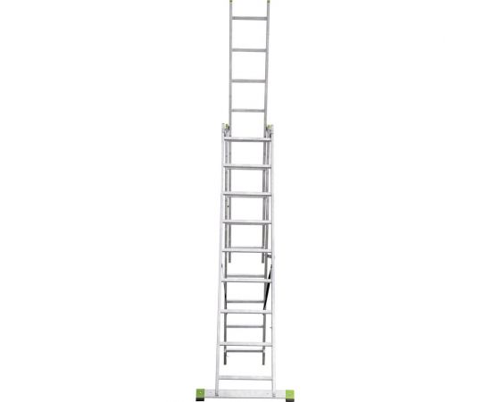 Алюминиевая трехсекционная лестница Новая Высота 3х9 ступеней 2230309 – изображение 6