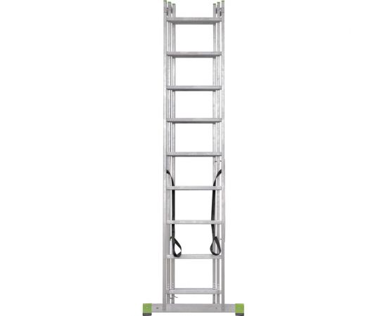 Алюминиевая трехсекционная лестница Новая Высота 3х9 ступеней 2230309 – изображение 8