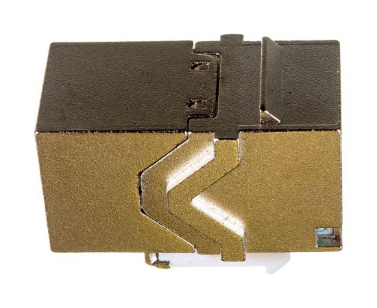 Повторитель портов RJ-45 LANMASTER экранированный, кат.5E, формата Keystone LAN-KCP45S5E 