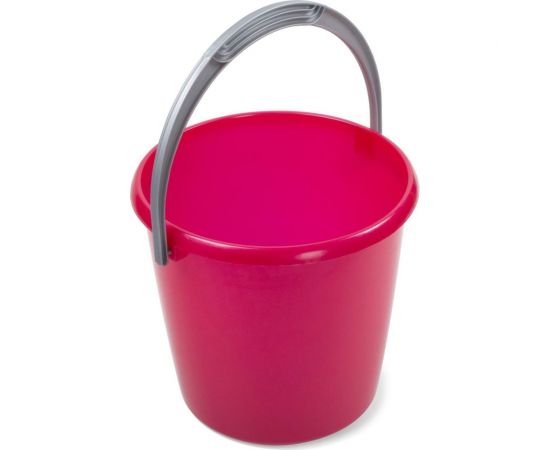 Ведро Martika Соло 7 л, перламутровое красное С632КРА 