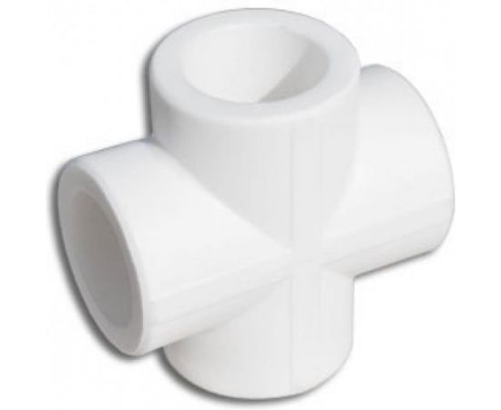 Крестовина VALFEX PP-R белая, 25 мм 10118025 127-0206 