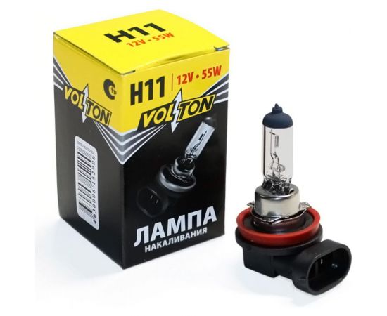 Галогенная лампа VOLTON H11 12В 55 Вт VLT1101 