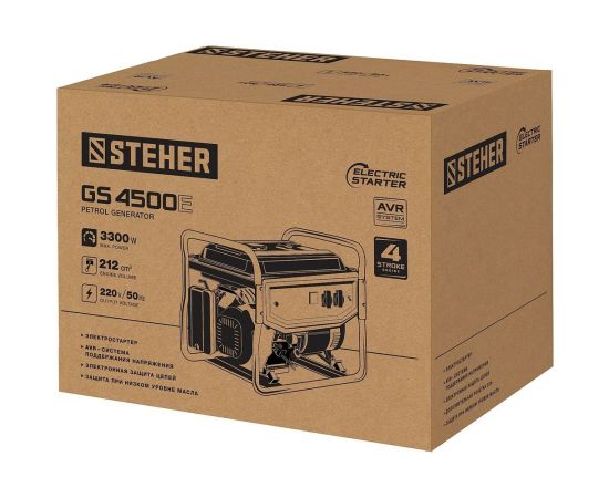 Бензиновый генератор с электростартером STEHER 3300 GS-4500Е – изображение 15