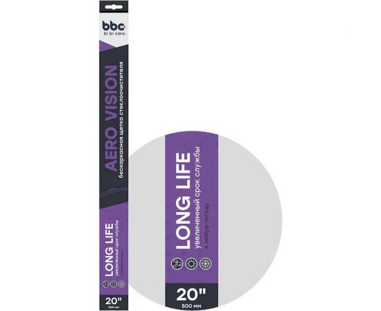 Бескаркасная щетка стеклоочистителя BiBiCare 500 мм 4905 – изображение 2