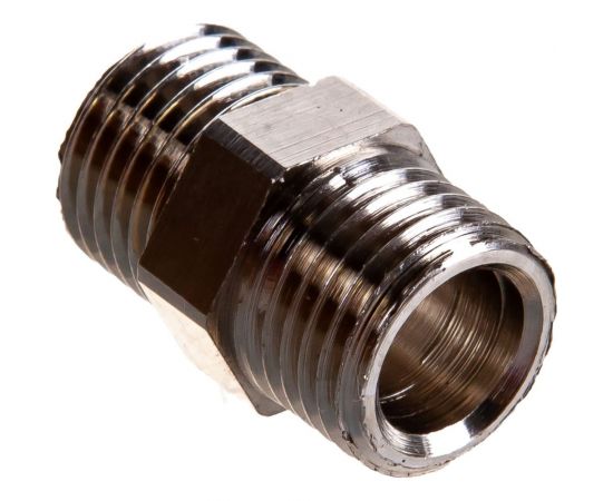 Ниппель 1/4 никелированный Uni-Fitt 600N0000 – изображение 2