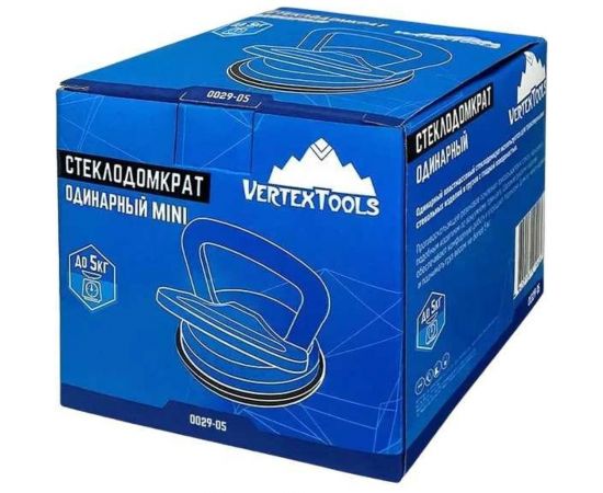 Одинарный мини стеклодомкрат vertextools 0029-05 – изображение 2