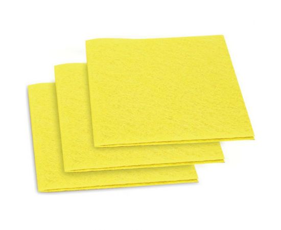 Универсальные салфетки ЛАЙМА 30х38 см вискоза, комплект 3 шт., плотность 90 г/м2 601560 – изображение 2