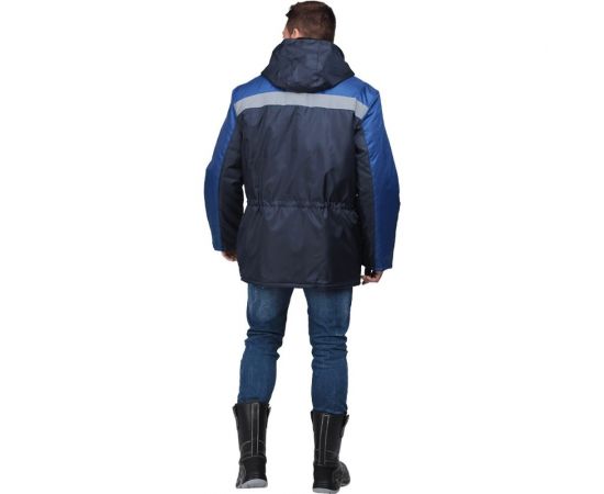 Утепленная куртка ГК Спецобъединение РЕГИОН темно-синий/василёк, р.96-100, рост 170-176 Кур 313/ 96/170 – изображение 2