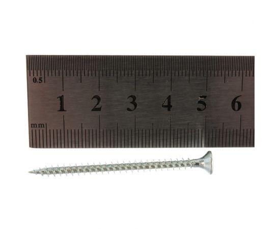 Саморез Tech-Krep ШУц 3,5х50 потайная головка 7 шт, пакет 102423 – изображение 3