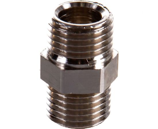 Ниппель 1/4 никелированный Uni-Fitt 600N0000 – изображение 3