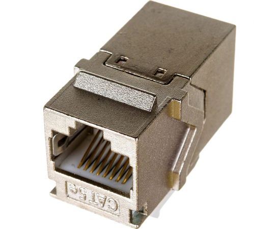 Повторитель портов RJ-45 LANMASTER экранированный, кат.5E, формата Keystone LAN-KCP45S5E – изображение 3