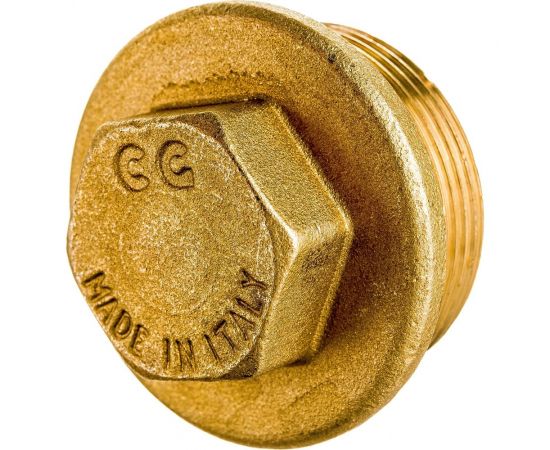 Заглушка Н 1-1/2 латунная Uni-Fitt 608G6000 – изображение 3