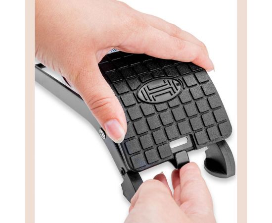 Ножной насос Heyner одноцилиндровый, с ресивером, с манометром LUX 7 бар 215000 – изображение 4