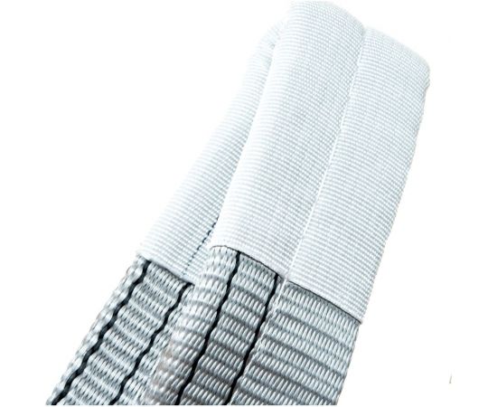 Буксировочный грузовой трос MEGAPOWER 42000 кг, 6 м, ширина 120 мм, петля-петля, в сумке M-78642 – изображение 4