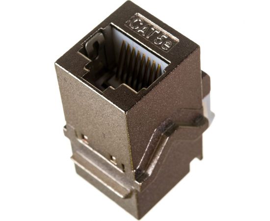 Повторитель портов RJ-45 LANMASTER экранированный, кат.5E, формата Keystone LAN-KCP45S5E – изображение 4