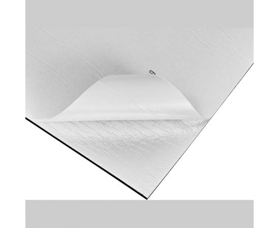 Самоклеящаяся ПВХ плитка LAKO (глянец; серый мрамор; 32 класс; толщина 2 мм; 3,06 м²) LKD-PH81011-3 – изображение 5