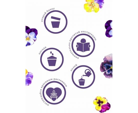 Набор для выращивания растений Вырасти,Дерево! Анютины глазки zk-124 – изображение 5