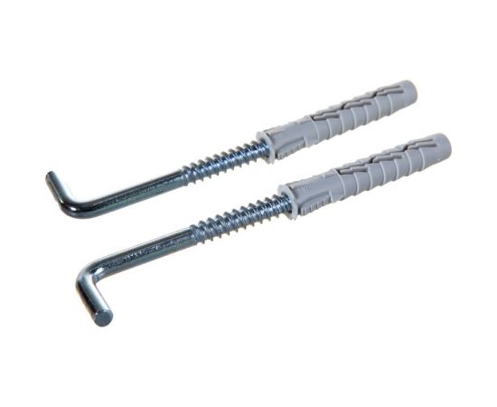 Универсальный дюбель Tecfi VZ нейлон 10x60 с шурупом-крюк 2 шт - пакет 147457 – изображение 6