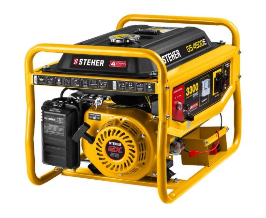 Бензиновый генератор с электростартером STEHER 3300 GS-4500Е – изображение 8
