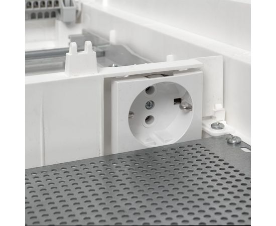 Основание комбинированного щита EKF Nova (3 DIN-рейки + 1 монт. плата) 5 габарит IP40 PROxima nv-cbase-3+1 – изображение 9