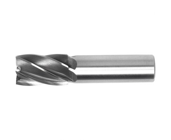 Концевая фреза Туламаш с цилиндрическим хвостовиком 10x22x72 мм 4-зуб ВК8 145723 