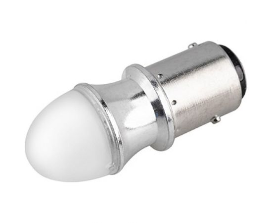 Автолампа SKYWAY диод, S25 (P21/5W), 12 В, 9 SMD диодов, BAY15d, 2-конт., белая S08201526 