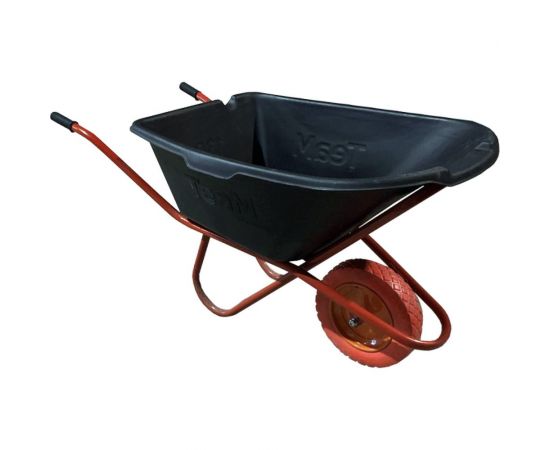 Антиударная одноколесная тачка Промышленник 110 л, литое колесо 3.25/8 ПРОМ-110А1КЛ 