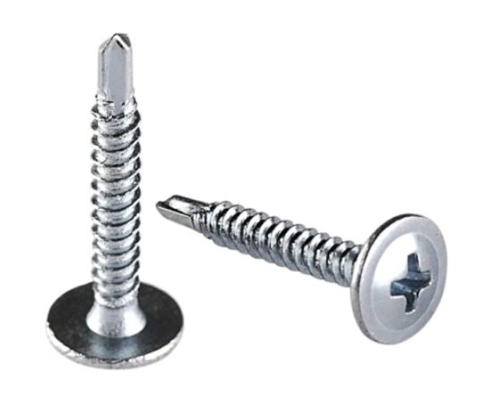 Саморез с пресс-шайбой BEFAST 4,2x16 наконечник сверло, цинк, 1 кг C110161S 