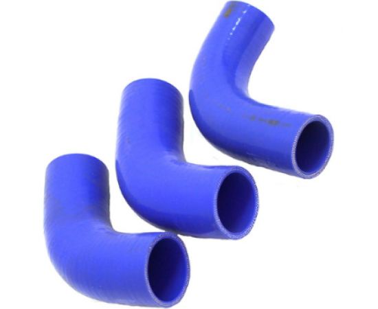 Патрубки радиатора 3 шт, силикон для а/м УАЗ дв.417, 451, 469 90 л.с. Riginal RG451-50-1303000-sil 