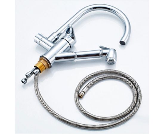 Смеситель для кухни MATRIX SMF-670012 с дополнительной выдвижной лейкой 4064 