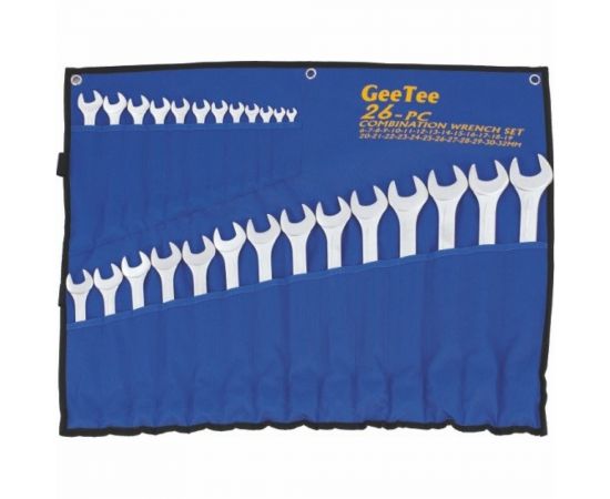 Набор комбинированных ключей GeeTee 26 предметов 14-2260-5 