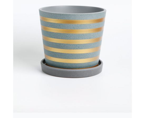 Горшок ООО КОМПОЗИТ Статус зеленый конус №2. КБ-К2-245-01 