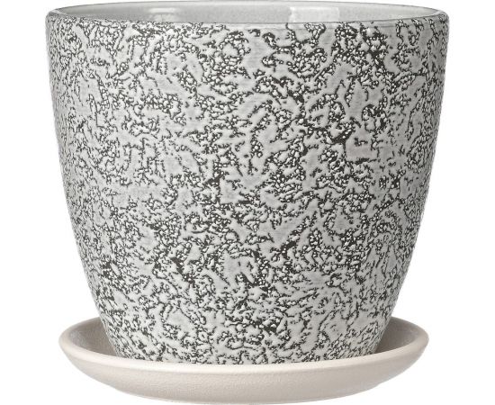 Горшок ООО КОМПОЗИТ Маджента серый крокус №2. КC-К2-250-22 