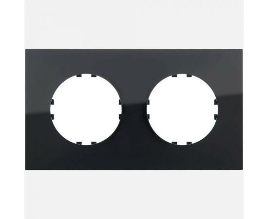 2-постовая рамка LK Studio квадратная, черная, LK Vintage-Quadro 884208-1 