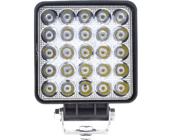 Фара рабочего света АВТОЭЛЕКТРИКА LED квадр., 12/24В, 25 светодиодов/75Вт, направленный (дальний) свет 09.2228 