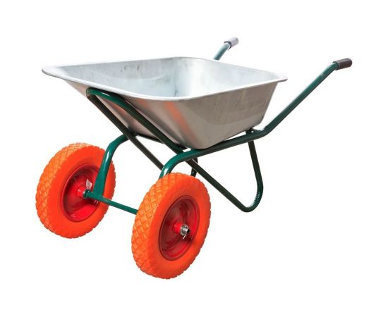 Двухколесная строительная тачка REDVERG RD-WB250RPU литое колесо 6665224 