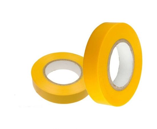 Универсальная изолента Grisard Electric 0,18x19 мм, желтая, 20 м GRE-013-0007(1) 