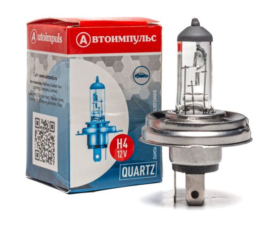 Галогенная автолампа Autoimpuls 45ц фарная H4 12-100/90 