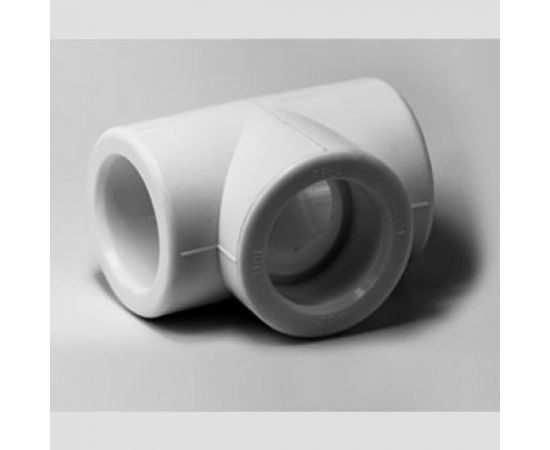 Переходной тройник ООО МультиМирПласт 25/20/25 белый, упаковка 30 шт ППР ТРК 25/20/25/30 