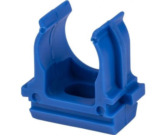Крепеж-клипса для трубы TDM ПНД 25 мм, синяя, 10 шт. SQ0405-0133 