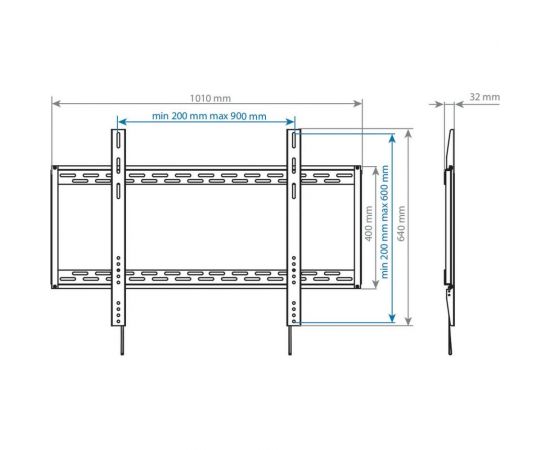 Кронштейн для LED/LCD телевизоров ARM MEDIA PT-100 black 10230 – изображение 2