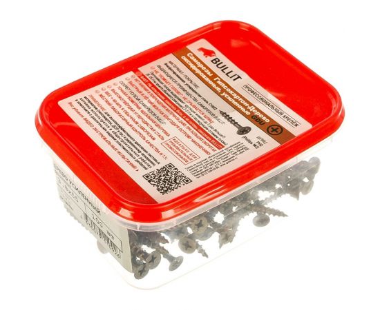 Саморез ШСГД BULLIT усиленные 3,8х55, 100 шт. 14-0019610 – изображение 2
