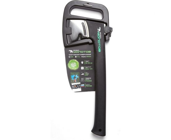 Универсальный топор Миша Молотов кованый, 800 гр, 37 см М80025 – изображение 2