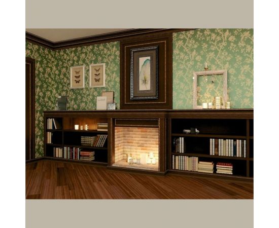 Карниз Cosca интерьерный багет, 60 мм, венге СПБ023876 – изображение 2