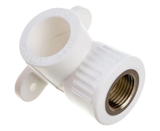 Комбинированный отвод PP-R SLT AQUA с креплением, ВР 25х1/2 SLTFY8251 – изображение 2