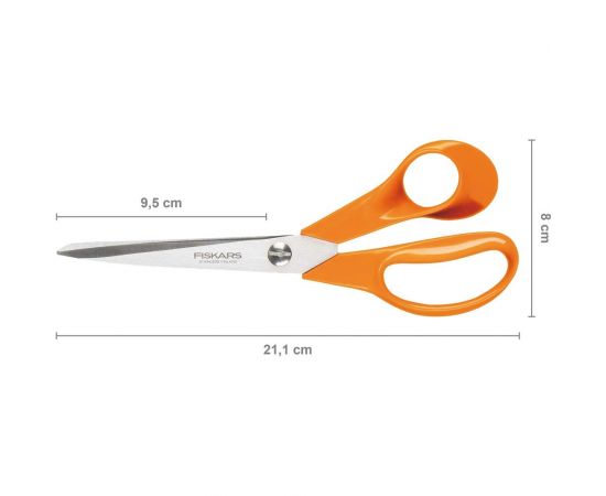 Универсальные садовые ножницы Fiskars 21 см 1001539 – изображение 2